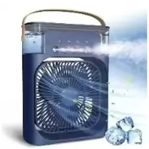 Summer Multifunctional Desktop Fan Air Humidifier Five-hole Spray Fan 3 In 1 silent air cooler Portable Practical Cooling Fan